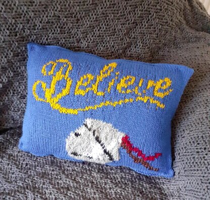 Believe & Bell Cushion
