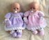P87 Dolls Dress, Bootees and Mittens
