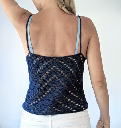 crochet tank top: Crochet pattern