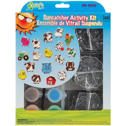 New Image Group Suncatcher Group Activity Kit - Farm 18/Pkg