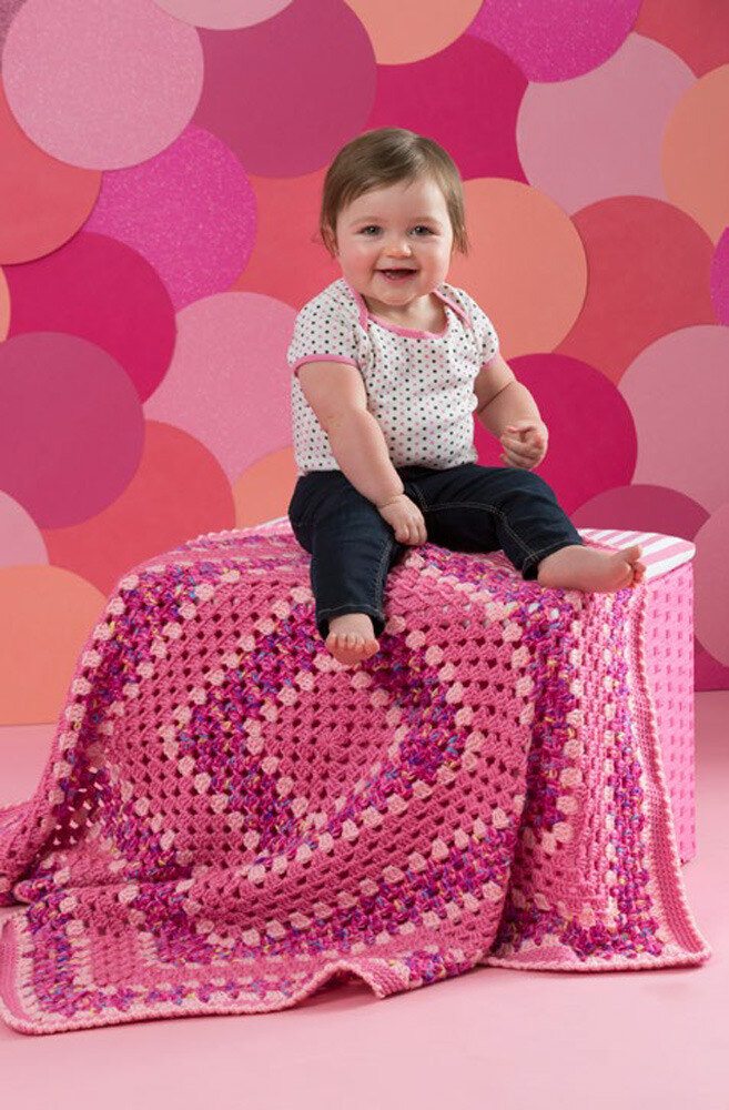 Red heart soft baby steps blanket pattern sale