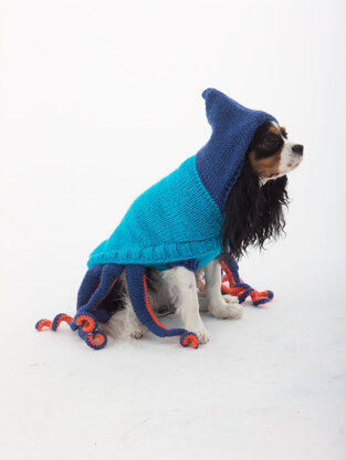 KNITTING PATTERN, Small Dog Monkey Hood, Dachshund, Dog Hat, Mini