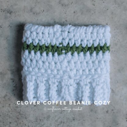 Clover Coffee Beanie Cozy