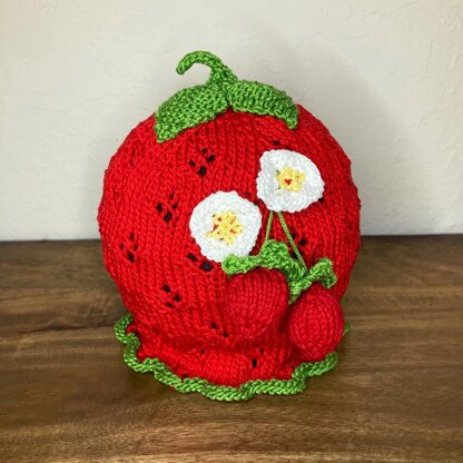 Strawberry Baby Hat