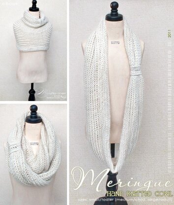 Meringue Hand Knitted Cowl