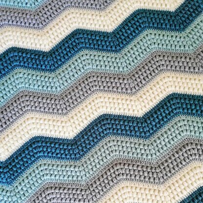 Calming Puff Wave Blanket