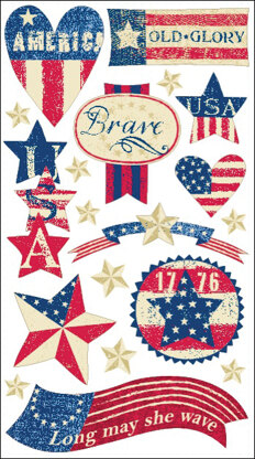 Sticko Stickers - Stars & Stripes