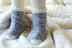 Big Bold Cabled Slipper Socks & Footies (Baby)