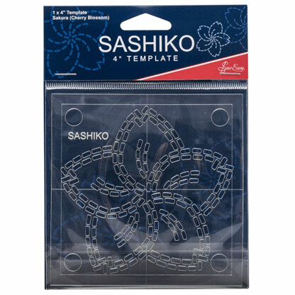 Sew Easy Sashiko Cherry Blossom Template