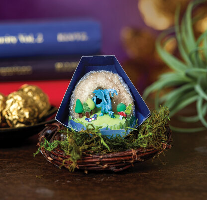 Klutz Grow Your Own Crystal Mini Worlds Book Kit - 534817