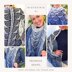 Crochet Pattern Triangle Shawl BioTronik #1 | Geometric Crochet Shawl | Modern Wrap PDF