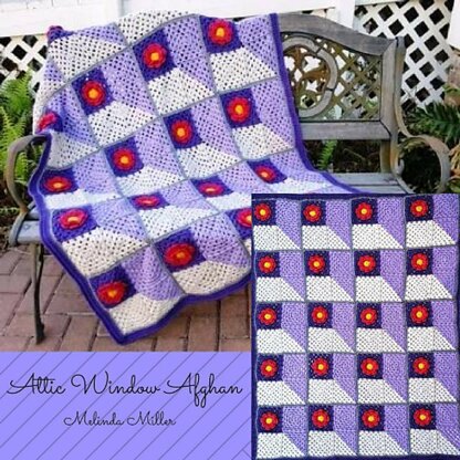 Attic Window Afghan