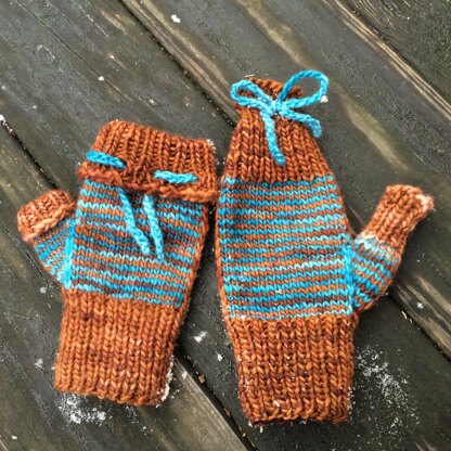 Drawn Convertible Mitts