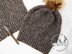 GIANNA knit-look beanie