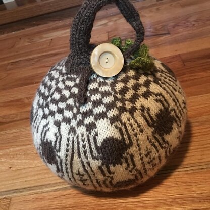 Large Colorwork Pumpkin