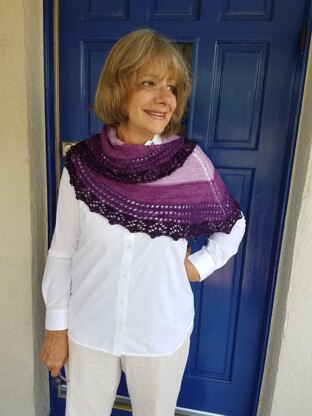 gradient shawl