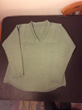 Ladies shaped sweater