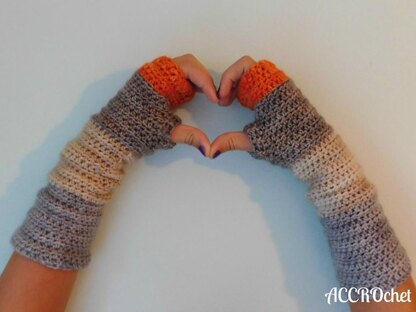 Pumpkin Spice mittens