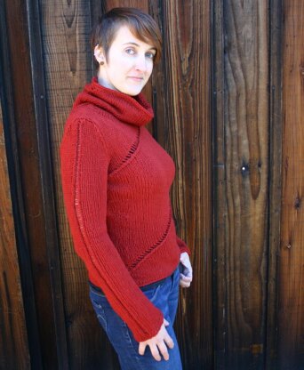 Traveling Eyelet Sweater