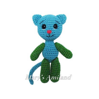 Ringo Cat the Ami - Amigurumi Crochet Pattern