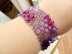 Crystal & Wire Bracelet