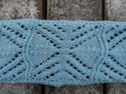 Winters Ice Lace Scarf