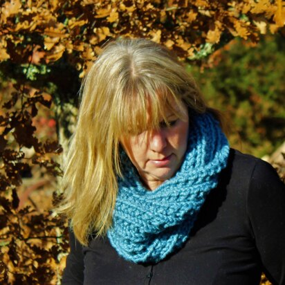 Winter Blues Cowl / Eternal Scarf