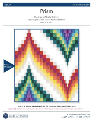 Windham Fabrics Prism - Downloadable PDF