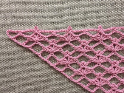 Crochet Bandana/Shawl Pattern/Chart #13
