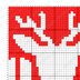X-Mas Ornament Blanket C2C CROCHET PATTERN 47×47 inches Santa Afghan