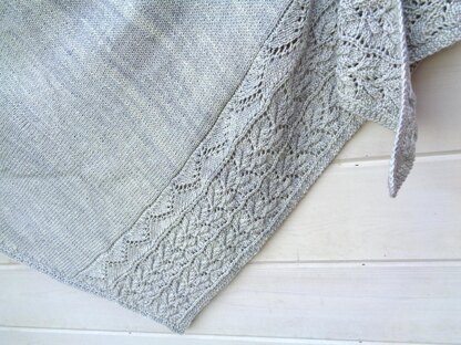 Silver Frost Shawl