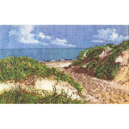 Thea Gouverneur Bv Seashore Cross Stitch Kit - 33cm x 20cm