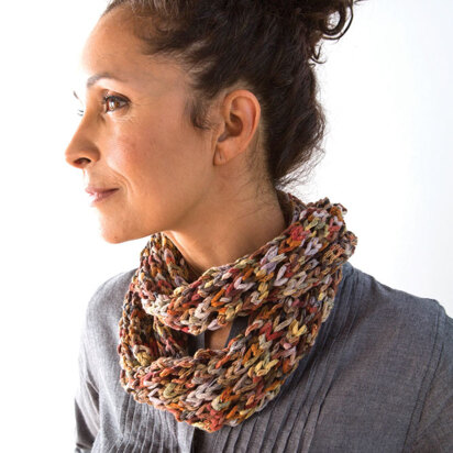 Maudit Scarf in Berroco Espresso - PDF356-5