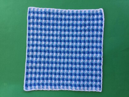 Plaid Picnic Blanket Applique