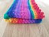 Bright and Bold Rainbow Blanket