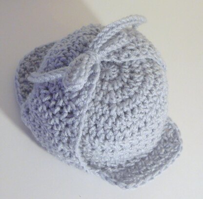 Deerstalker Sherlock Holmes Hat - Newborn to Adult