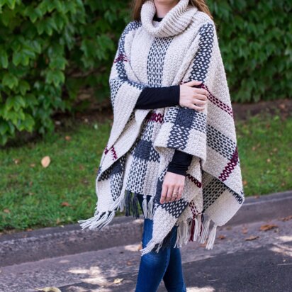 Glencoe Tartan Poncho