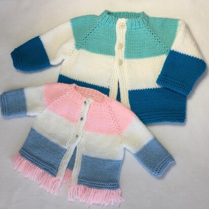 Fringed Baby Jacket