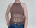 Crochet Pattern - Fringe Halter Top