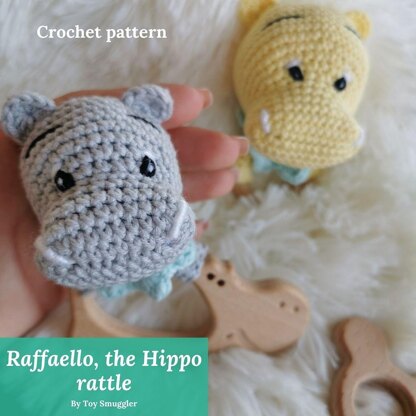 Raffaello, the Hippo rattle