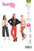 Burda Style Misses' Straight Leg Pants and Trousers with Stretch Waistband B6085 - Paper Pattern, Size 8-18 (34-44)