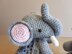 Ella The Elephant Baby Lovey Security Blanket