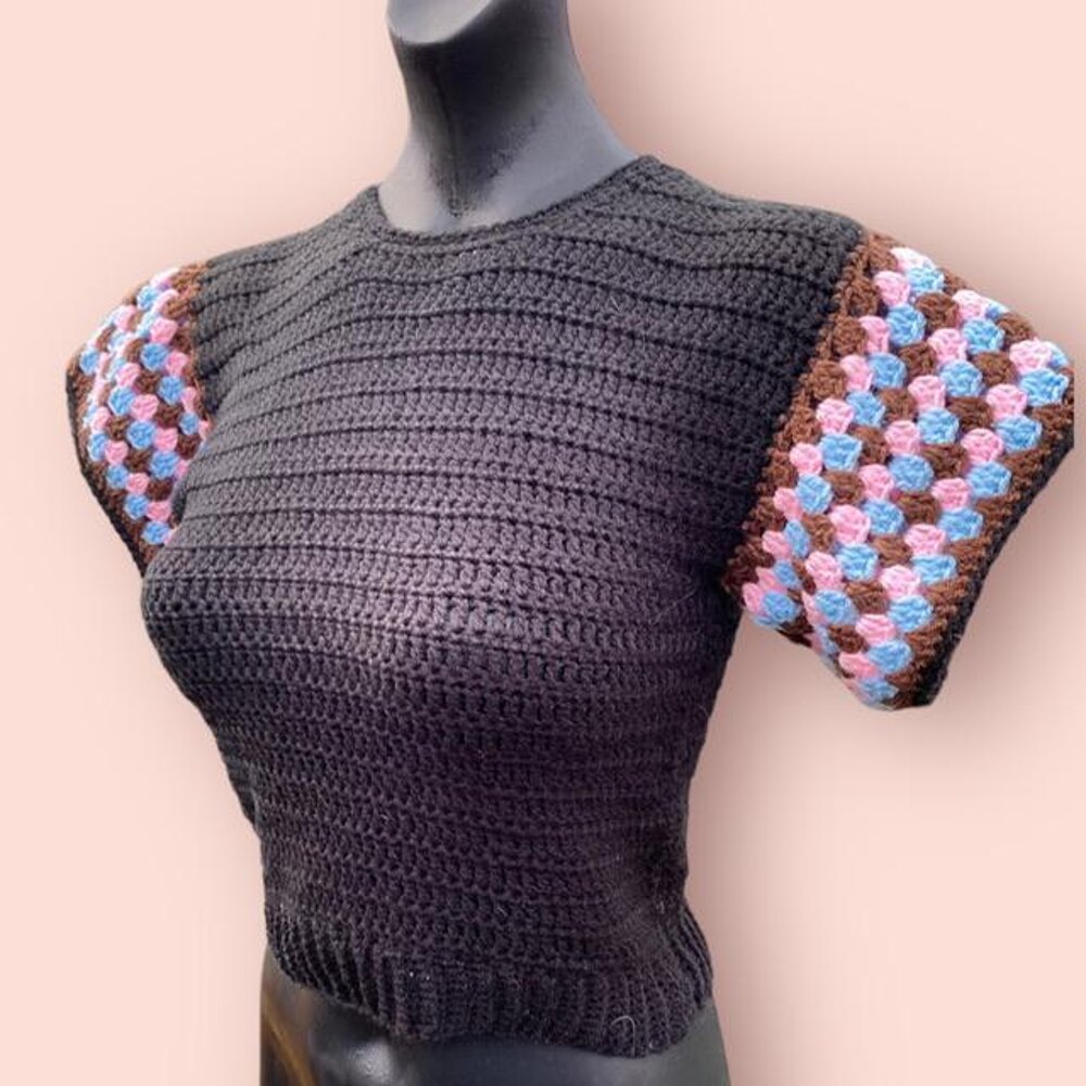 Vintage crochet cheap vest pattern