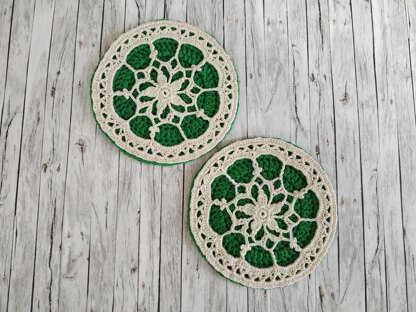 Floral Lace Coaster