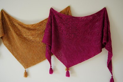 Peace Flower Shawl