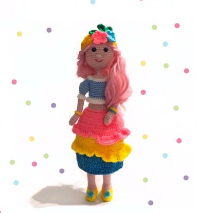 Ramona Doll in Pina Outfit