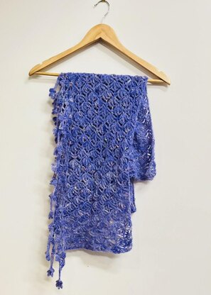Violet Haze Shawl