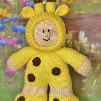 Giraffe Boy - knitting pattern