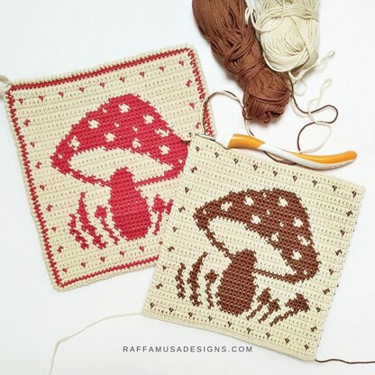 Mushroom Potholder