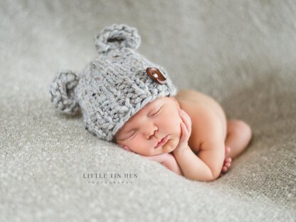 Little Bear Ears Hat Toque Baby Child Halloween Winter